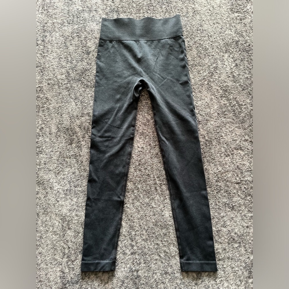 Life Integrity Earth LIV Dark Navy Leggings Size Small